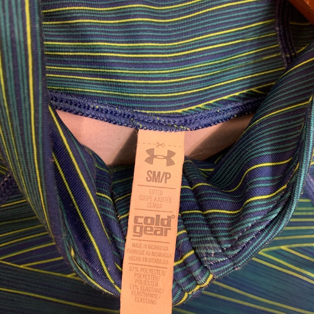 Under Armour Blue and Green Swim Coverup - Picture 2 of 5